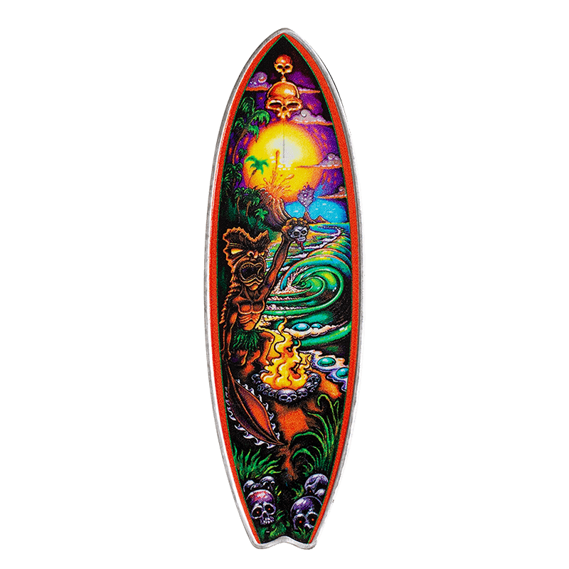 Image pour Pièce d’argent de 1 oz Planches de surf de Drew Brophy 2023 – The Enforcer à partir de Métaux précieux TD